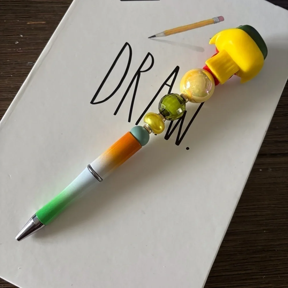 Marvel: Vision handmade beaded pen